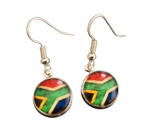 South African Flag Jewellery Set