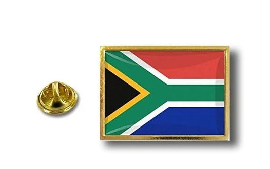 South African Flag, Tattoos and Pin Badge Set